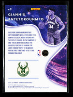 Giannis Antetokounmpo 2021 2022 Donruss Complete Players Series Mint Insert Card #9