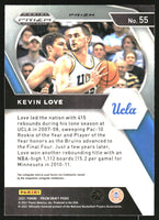 Kevin Love 2021-22 Panini Prizm Draft Picks Red White Blue Prizm Series Mint Card #55