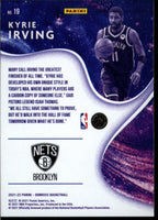 Kyrie Irving 2021 2022 Donruss Complete Players Series Mint Insert Card #19