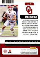 Baker Mayfield 2021 Panini Contenders Draft Season Ticket Series Mint Card #19