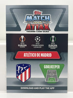 Jan Oblak 2021 2022 Topps Match Attax Limited Edition Gold Series Mint Card #LE21