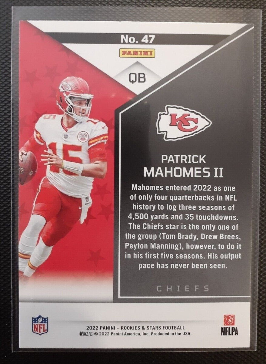 Patrick Mahomes II 2021 Panini Rookies & Stars Mint Card #68