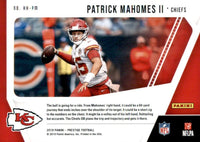 Patrick Mahomes II 2019 Panini Prestige Highlight Reel Series Mint 3rd Year Insert Card #HH-PM