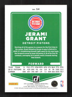 Jerami Grant 2021 2022 Panini Donruss Green and Yellow Laser Series Mint Card #54