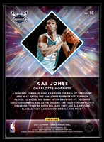 Kai Jones 2021 2022 Panini Donruss Great X-Pectations Series Mint Rookie Card #10