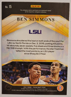 Ben Simmons 2021 2022 Panini Prizm Draft Picks Brilliance Series Mint Card #15
