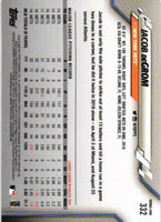 Jacob deGrom 2020 Topps Limited Edition Card #NYM-2 Found Exclusively in the Mets Team Set