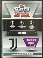 Federico Chiesa 2021 2022 Topps Match Attax Man Of The Match Series Mint Card #412