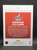 Damian Lillard 2022 2023 Panini Donruss Franchise Features Series Mint Card #19