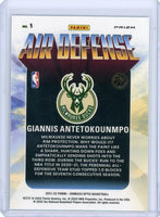 Giannis Antetokounmpo 2021 2022 Donruss Optic Air Defense Series Mint Card #3