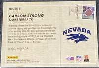 Carson Strong 2022 Panini Prestige Seasons Greetings Series Mint ROOKIE Card #SG-6
