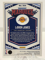LeBron James 2021 2022 Panini Chronicles Marquee Series Mint Card #364