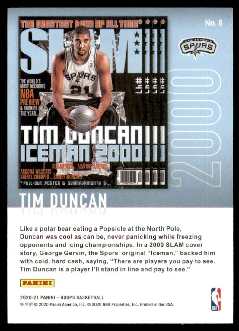 SLAM Cover Tee - Tim Duncan (SLAM 47)