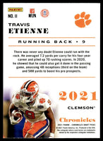 Travis Etienne Jr. 2021 Panini Chronicles Draft Picks Series Mint ROOKIE Card #11