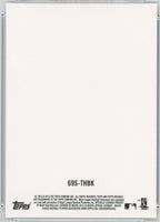 Mike Trout 2013 Topps Archives 4 in 1 Mini Stickers Series Mint Card #69S-THBK with Bryce Harper, Ryan Braun and Matt Kemp