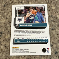 LaMelo Ball 2022 2023 Panini Donruss Green Laser Series Mint Card #67