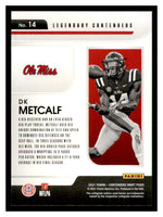DK Metcalf 2021 Panini Contenders Draft Picks Legendary Contenders Series Mint Card #14