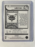 LaMelo Ball 2022 2023 Panini Hoops Purple Parallel Series Mint Card #90