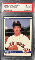 1984 Fleer Baseball Update Factory Set with Roger Clemens Rookie Graded PSA-9 MINT Serial #11630829