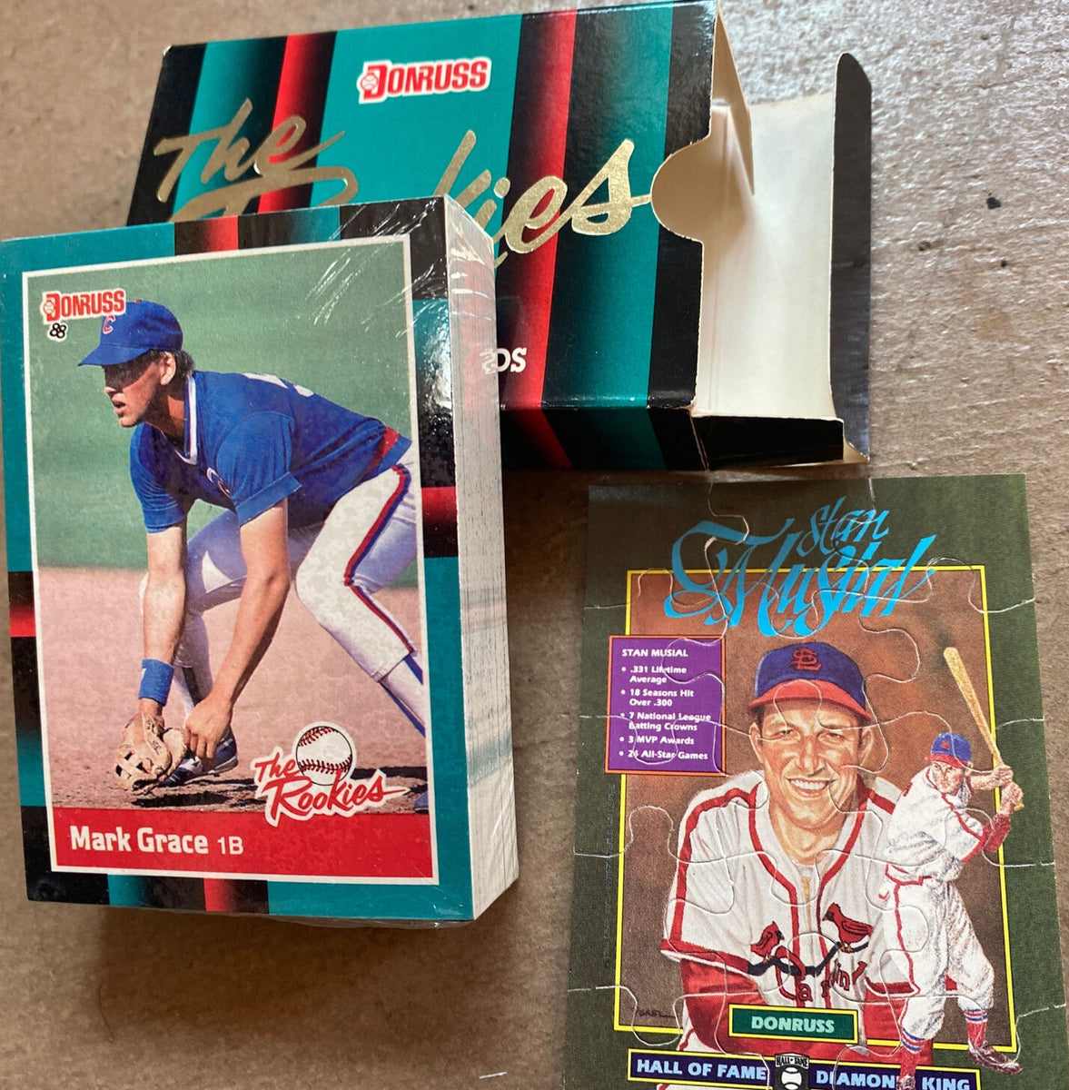 Mark Grace Rookie Card Baseball Cards