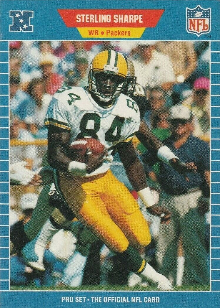 1989 Pro Set football Final Update Factory Sealed Set with Sterling Sh
