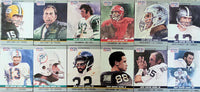 1990 Pro Set Football Super Bowl MVP's Insert Set with HOFers Starr, Montana, Bradshaw PLUS