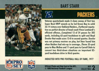 1990 Pro Set Football Super Bowl MVP's Insert Set with HOFers Starr, Montana, Bradshaw PLUS