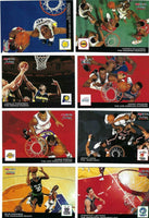 1994 1995 Hoops Scoops Insert Set with Patrick Ewing, Shawn Kemp, Charles Barkley++