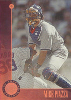 Mike Piazza 1996 Leaf BRONZE PRESS PROOF Parallel Version of Card #200