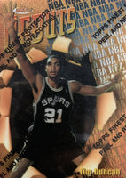 1997 1998 Topps Finest Basketball Series Complete Series 1 and 2 Set with Tim Duncan and Tracy McGrady Rookie Cards PLUS with Kobe Bryant and Michael Jordan and MORE