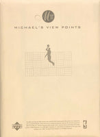 Michael Jordan 1997 Upper Deck MVP23 Michael’s View Points Set 5 x 7 Inch 10 Card Set