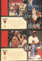 Michael Jordan 1997 Upper Deck MVP23 Michael’s View Points Set 5 x 7 Inch 10 Card Set