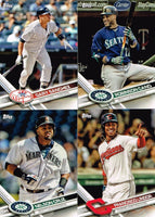 2017 American League All Star Standouts Topps Factory Sealed 17 Card Team Set with Mike Trout Plus