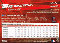 2017 American League All Star Standouts Topps Factory Sealed 17 Card Team Set with Mike Trout Plus