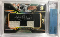 Larry Bird 2008 2009 Upper Deck UD Black HOF Nameplate Letter Patch Autographed Card. VERY RARE! ONLY 4 MADE!!