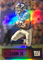 Odell Beckham Jr. 2016 Panini Prestige Xtra Points BLACK version Series Mint Card #130 ONLY 10 MADE!!