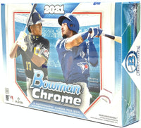 LIMITED STOCK LEFT!!! 2021 Topps BOWMAN CHROME Baseball HTA CHOICE Series Box with 3 Autographed Cards