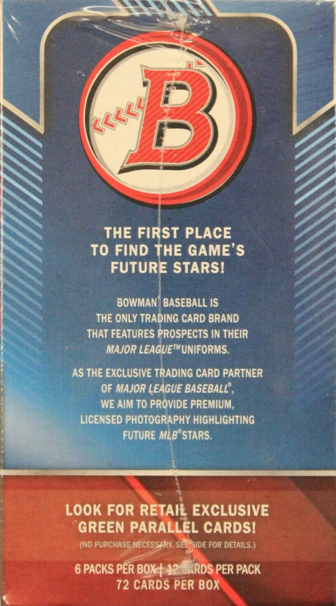 2023 Topps Bowman Baseball MLB Retail Pack - 5 Packs - 12 Trading