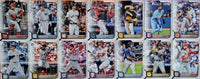 2022 Bowman Baseball Series Complete Mint 250 Card Set with Stars, Prospects and Rookie Cards including Cal Raleigh