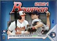 2021 Topps BOWMAN Baseball Series Blaster Box with EXCLUSIVE Green Parallels