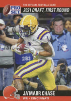 JaMarr Chase 2021 Pro Set DRAFT DAY Short Printed Mint Rookie Card #PSDD5 Cincinnati Bengals RARE Variation only 189 made