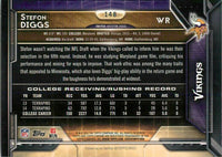 2015 Topps CHROME Football Series Complete Mint Set with Stars and Rookies Stefon Diggs, Jameis Winston and Tom Brady Plus