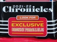 2021 2022 Panini Chronicles NBA Basketball Series Sealed FAT PACK Box with 180 Cards including EXLUSIVES