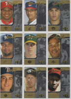 2006 Topps CoSigners Baseball Series Complete Mint Set with Stars and Hall of Famers including Mickey Mantle and Derek Jeter Plus