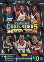 2019 2020 Panini Contenders Basketball Blaster Box