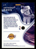 Anthony Davis 2021 2022 Donruss Complete Players Basketball Series Mint Insert Card #11