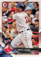 Rafael Devers 2018 Bowman Series Mint Rookie Card #25