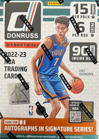 2022 2023 DONRUSS NBA Basketball Blaster Box with Possible EXCLUSIVE Red , Blue and Purple Laser Parallels