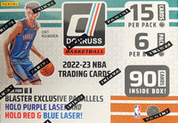 2022 2023 DONRUSS NBA Basketball Blaster Box with Possible EXCLUSIVE Red , Blue and Purple Laser Parallels