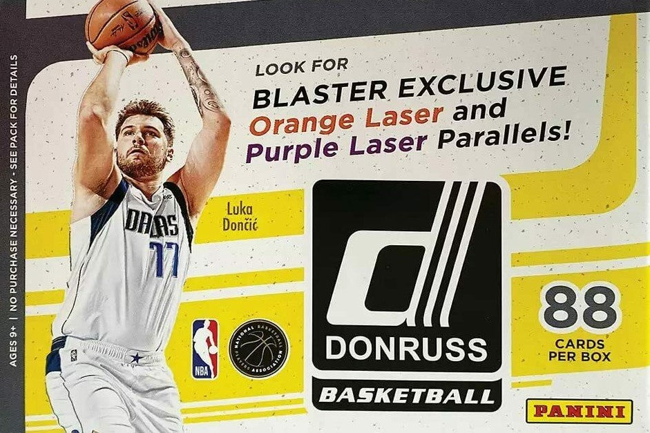 2021 2022 DONRUSS NBA Basketball Blaster Box with Possible EXCLUSIVE Orange  and Purple Laser Parallels